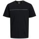Jack&Jones Übergrößen T-Shirt schwarz JCOFUSION Print