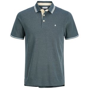 Jack&Jones Poloshirt Übergröße graublau JJEPAULOS