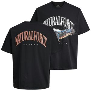 Jack&Jones T-Shirt schwarz XXL Rückenprint JOREAGLEROCK