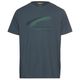 Camel Active T-Shirt Übergröße blaugrau Frontprint