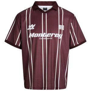Jack&Jones Sport-Poloshirt weinrot-weiß XXL JCOSIGNAL