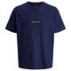Jack&Jones T-Shirt blau Übergröße JORNORREBRO