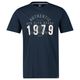 Lerros Übergrößen T-Shirt navy Frontprint Authentic