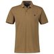 Lerros Übergröße Basic-Poloshirt braun