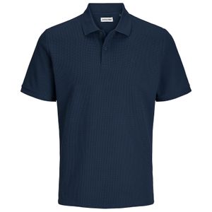 Jack&Jones Poloshirt XXL navy JJEAUSTIN Struktur