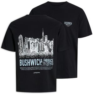 Jack&Jones T-Shirt schwarz XXL JORYORK Rückenprint