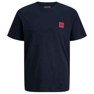 Jack&Jones T-Shirt dunkelblau XXL Brustprint JJBRANDY