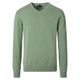 CasaModa Übergröße Pullover V-Neck salbeigrün melange