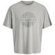 Jack&Jones T-Shirt hellgrau used Übergröße JPRBLUALFRED