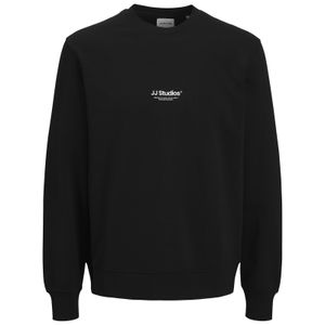 Jack&Jones Übergrößen Sweatshirt schwarz Print JJESOHO
