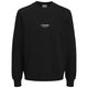 Jack&Jones Übergrößen Sweatshirt schwarz Print JJESOHO