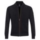 Redmond Übergrößen College-Strickjacke navy melange