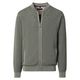 CasaModa Übergrößen Strickjacke graugrün melange