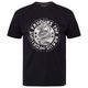 North Latitude T-Shirt Übergröße Drachenprint schwarz
