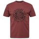 North Latitude T-Shirt Übergröße Drachenprint weinrot