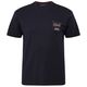 North Latitude Übergröße T-Shirt dunkelblau Brustprint