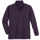 Ragman Softknit Langarm-Polo Übergrößen dunkellila