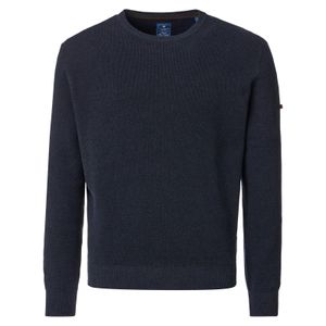 Redmond Strick-Pullover Übergröße dunkelblau