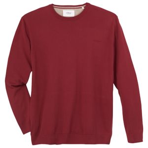 s.Oliver Übergrößen Feinstrickpullover weinrot