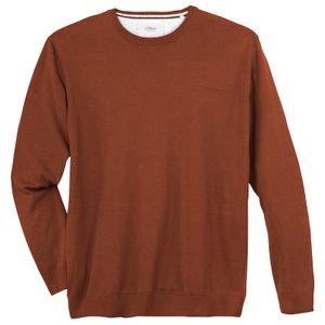 s.Oliver Übergrößen Feinstrickpullover terra melange
