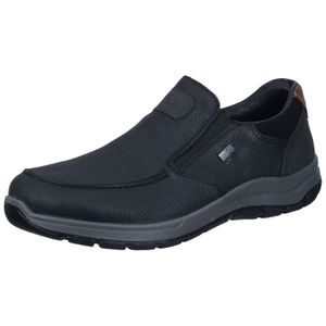 Rieker Antistress Leder-Slipper schwarz