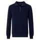 CasaModa Sweat-Troyer Übergröße Struktur navy modisch