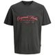 Jack&Jones T-Shirt schwarz used Übergröße JORINWOOD