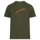 Camel Active T-Shirt Übergröße oliv Frontprint