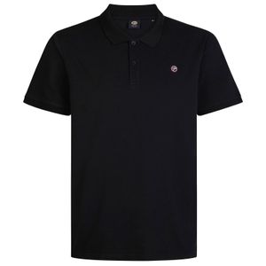 Petrol Industries Übergrößen Basic-Poloshirt schwarz