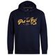 Petrol Industries Übergrößen Hoodie Stickerei navy