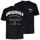 Jack&Jones T-Shirt schwarz XXL Rückenprint JORMEADOWS
