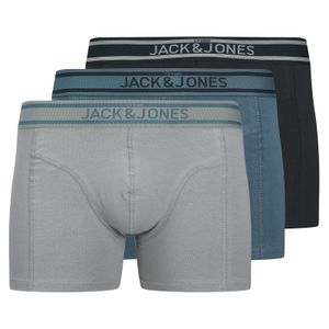 Jack&Jones 3er-Pack Pants JACJOHN blaugrau/grau XXL