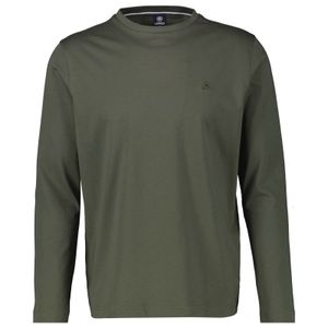 Lerros Basic-Langarmshirt Übergröße oliv