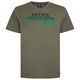 Petrol Industries T-Shirt Übergrößen schlamm Logoprint