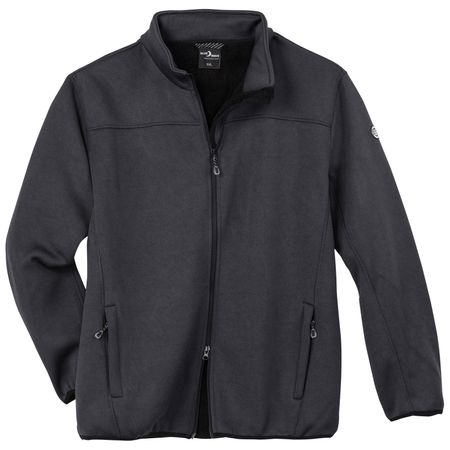 Blue Wave Übergrößen Strick-Fleecejacke anthrazit warm Blue Wave Übergrößen Strick-Fleecejacke anthrazit warm