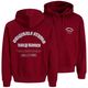 Jack&Jones Hoodie XXL weinrot Rückenprint JORMEADOWS