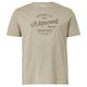 s.Oliver Übergrößen T-Shirt beige Frontprint