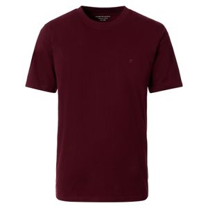 CasaModa Übergrößen Basic-T-Shirt bordeaux