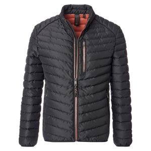 CasaModa Steppjacke Übergrößen Stehkragen schwarz