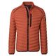 CasaModa Übergrößen Steppjacke Stehkragen terracotta