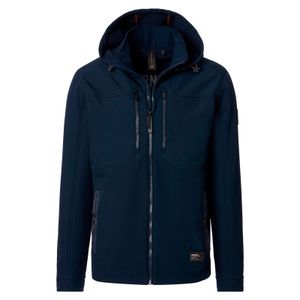 CasaModa Übergrößen Stretch-Softshelljacke dunkelblau