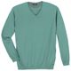 Ragman Übergrößen Pullover V-Neck mint melange