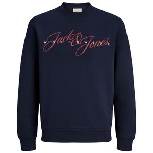 Jack&Jones Übergrößen Sweatshirt JORINWOOD blau
