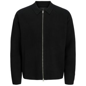 Jack&Jones XXL Strickjacke schwarz JPRBLABRADFORT