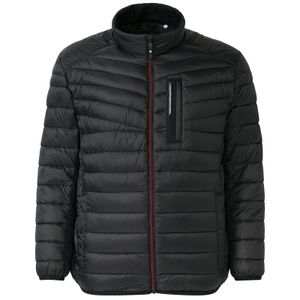 s.Oliver Übergrößen Steppjacke schwarz Stehkragen