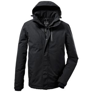 Killtec Übergrößen Funktions-Winterjacke schwarz