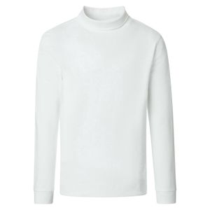 Redmond Rollkragen-Langarmshirt Übergrößen weiß