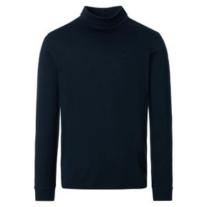 Redmond Rollkragen-Langarmshirt Übergrößen dunkelblau
