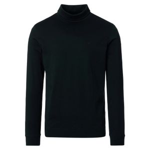 Redmond Rollkragen-Langarmshirt Übergrößen schwarz