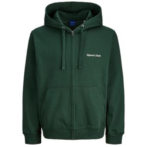 Jack&Jones Übergrößen Sweatjacke grün JORNORREBRO